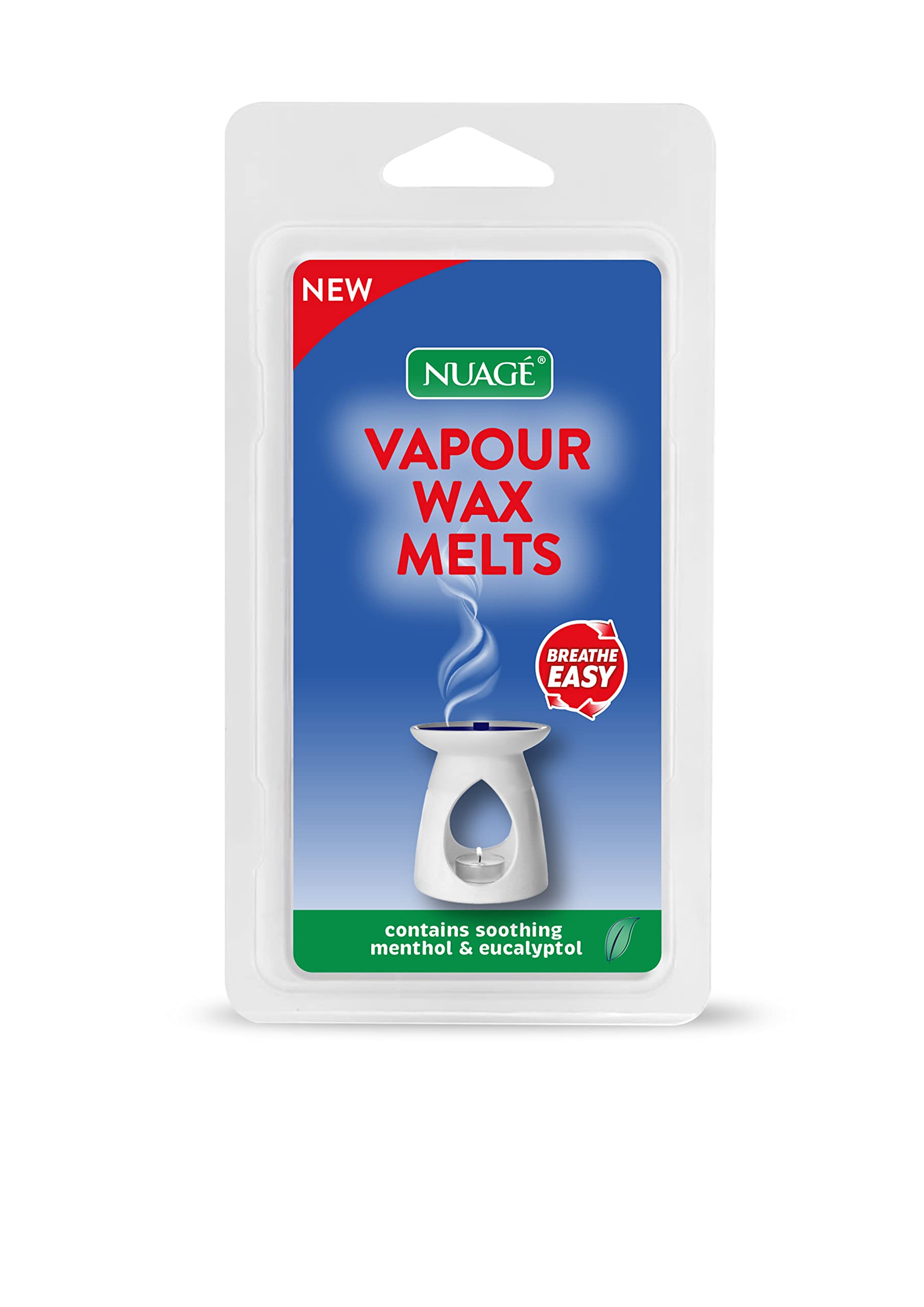 Nuage Vapour Wax Melts - Breathe Easy | Contains Menthol & Eucalyptol