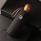 OLYCAT New Mini Umbrella Rain Women Wooden Handle