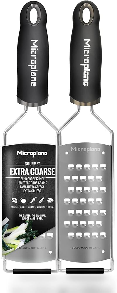 Microplane Kitchen Grater Extra Coarse Stainless USA Made