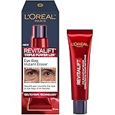 L'Oréal Paris Revitalift Triple Power LZR Instant Eraser Eye Cream, Under Eye Cream for Puffiness and Wrinkles, Anti Aging, N
