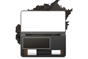 BRIMFULITE Root Touch Up Hair Color Quick Covering Hair Powder for Men and Women Stain-proof Windproof Gray Hair Cover Up for Eyebrows & Beard 0.28 oz (Black)