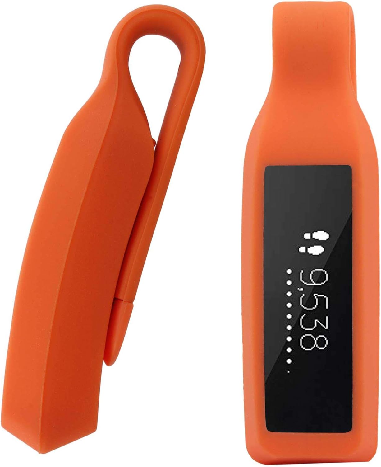 Orange Replacement Clip Holder for Fitbit Alta/Fitbit Alta HR Silicon