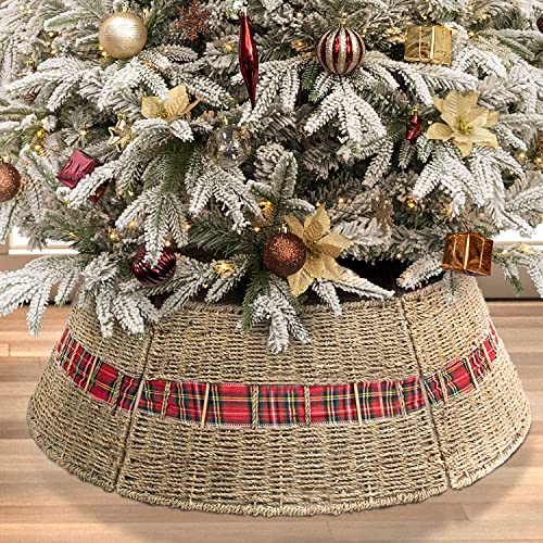 Weihnachtsbaum Kragen Bauernhaus Weihnachtsbaum Dekorationen Baum Rock Weihnachtsbaum Basis Ring (Vintage)