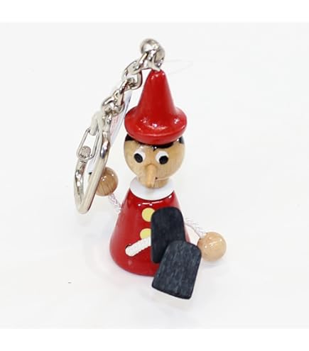 Amazon.com: P.S. I Love Italy Bouncing Wooden Pinocchio Ornament