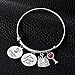 50th Birthday Gifts for Women 50 Years Old Birthday Gifts for Mom Mother Aunt Friends 50 And Fabulous Bracelet 1972 50th Bday Charm Bracelet Bangle Unique Five Decade Jewelry Gift Ideas for Her