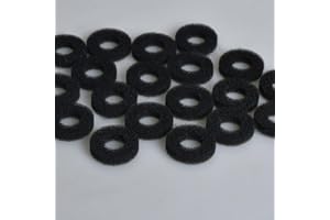 Thumbstick Protectors for, Compatible with for PS4, for Xbox, Switch, Steam Deck - 24pcs Grey Black Sponge Grips for Control 