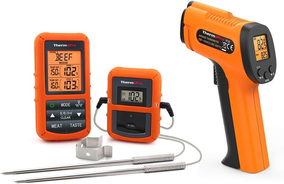 ThermoPro TP20 Wireless Remote Digital Dual Probe Meat