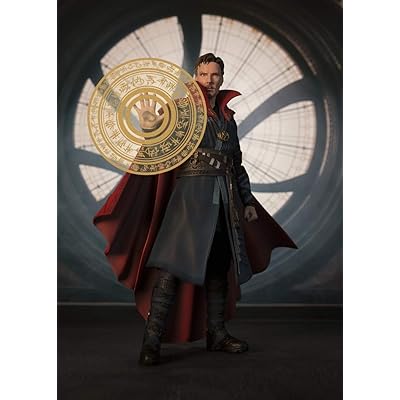 TAMASHII NATIONS Bandai S.H. Figuarts Doctor Strange &amp; Burning Flame Set Doctor Strange Action Figure