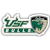 South Florida Bulls 4 Inch Wide Colorful Vinyl Flat Magnet Officially Licensed Collegiate Product
