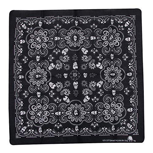 Original Elephant Brand Bandanas 100% Cotton 5 Pack (Skulls)