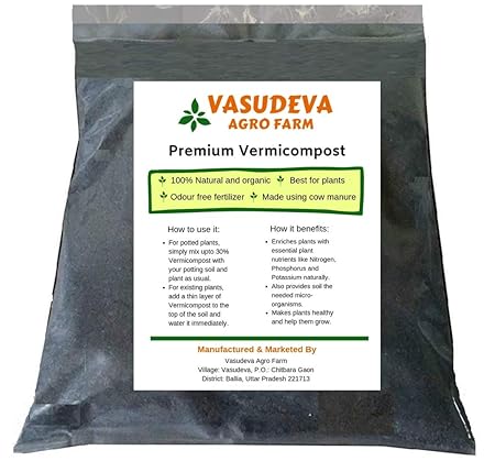 Vasudeva Agro Farm Premium Vermicompost 2Kg