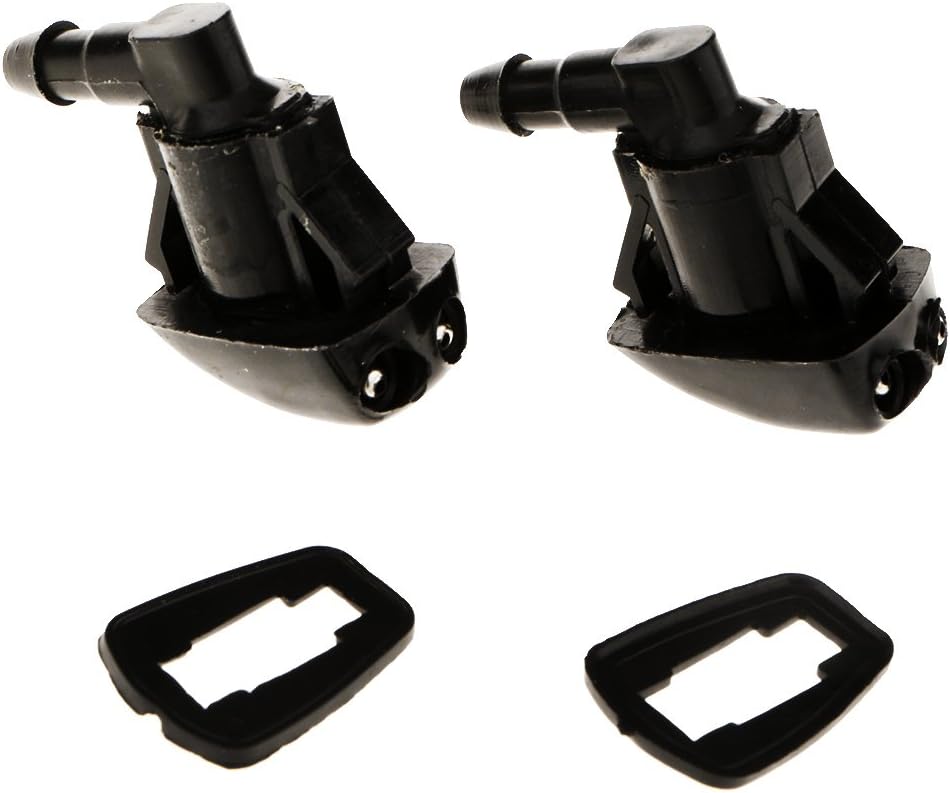 Shiwaki 2X WindShield Washer Wiper Water Spray Jet Nozzles For Jeep Grand Cherokee