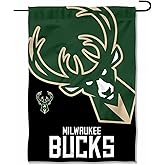 Milwaukee Bucks Double Sided Garden Flag