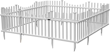 Amazon Com Zippity Outdoor Products Pet Or Garden Enclosure Vinyl