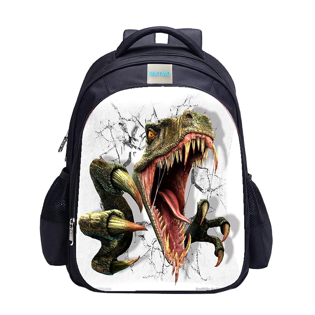 MATMO Dinosaur Backpack Dinosaur Backpacks for Boys School Backpack Kids Bookbag, Boys Dinosaur Backpack 17, One Size, Cartoon