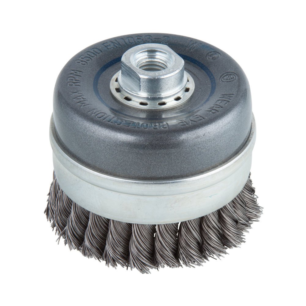 wolfcraft Steel Wire Cup Brush, Twisted I 2150000