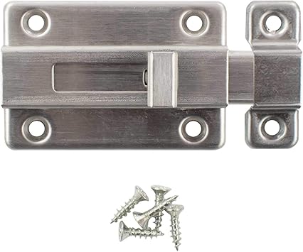 TRIXES Door Lock - Stainless Steel 