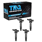 TRQ Ignition Coil Set Compatible with 08-15 Hyundai