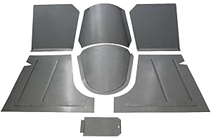 Motor City Sheet Metal - Compatible with 1940 1941 1942 1946 1947 Ford Pickup Truck Floor Pan Kit 7 Pc KIT