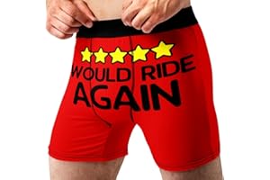Random Stock Apparel Funny Boxer Briefs For Men Blast Zone Underwear Fun Novelty Gift
