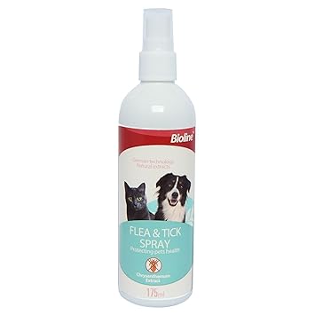 PawCloud Bioline Flea & Tick Spray for Dog & Cat - 175 ML