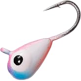 Temorah 5 Pieces 3.0-6.0mm Teardrop Tungsten Ice Jig