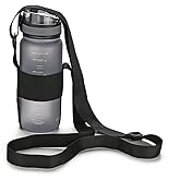 OYATON Water Bottle Carrier with Adjustable Shoulder Strap,Universal Bottle Sling,Perfect for Daily Walking Biking Hiking Travel (Exclude Bottle)