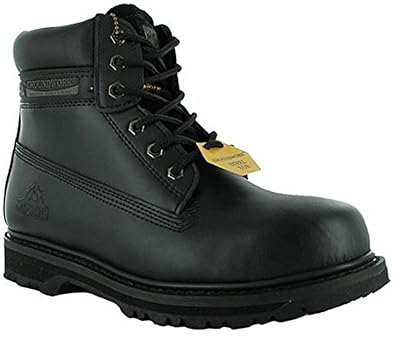 Groundwork Mens Work Safety Boots Protective Steel Toe Cap