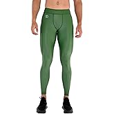 Kapow Meggings Shiny Performance Leggings - Compression Pants for Men with Pockets