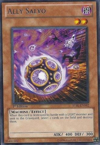 Yu-Gi-Oh! - Ally Salvo (STBL-EN092) - Starstrike Blast - 1st Edition - Rare