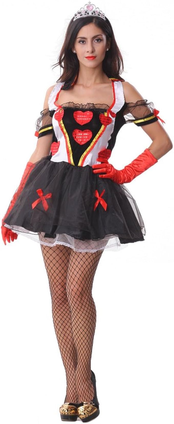 Veni Masee Damen Queen Of Darkness Marchen Kostum Amazon De Bekleidung