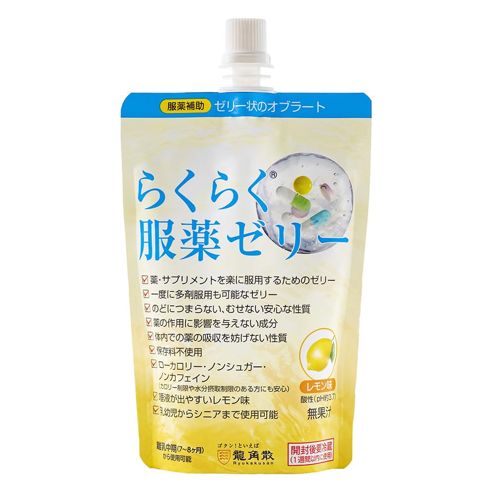 らくらく服用ゼリー チアパック 200g商品画像