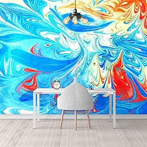 Wall Mural Beautiful Watercolor Painting Removable Self-Adhesive Large Wallpaper - 66x96 inches
