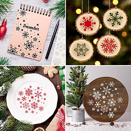 5 Mocoosy+Christmas+Snowflake+Stencil+Template