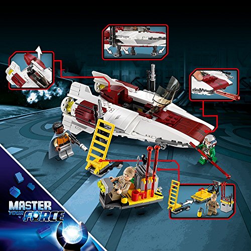 Lego Star Wars 75175 A-Wing Starfighter Spielzeug – Bild 4