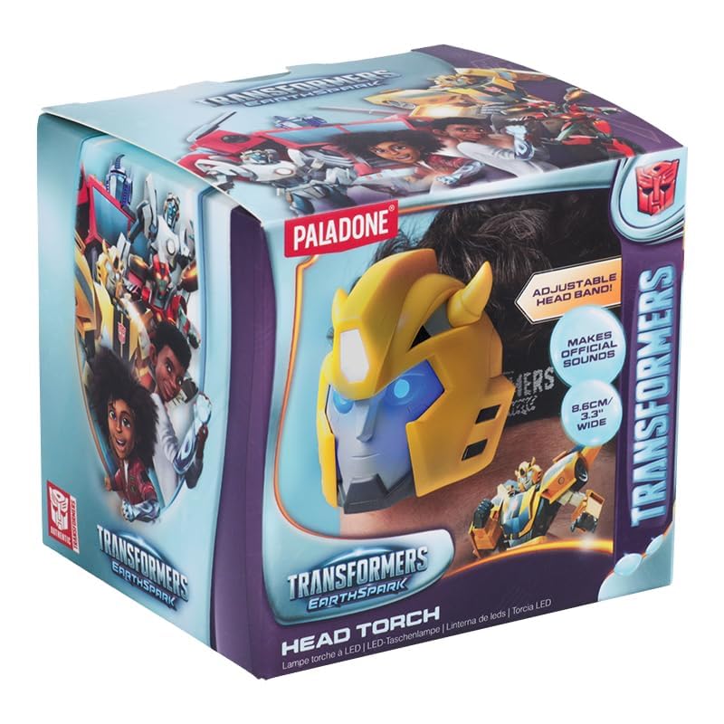 Transformers Head Torch - Officially Licensed Accessory for Boys and Girls Autobots Night Light, Gift for Fans | Paladone