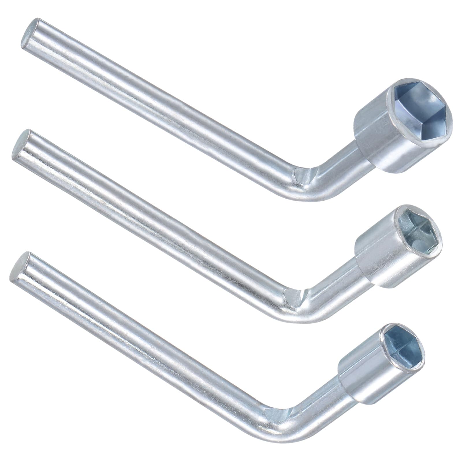 CoCud Metric L Shaped Angled Hex Socket Wrench, | 8mm 10mm 13mm | Single-Head Elbow 6 Point Hex Wrench - (Applications: for Mechanic Repair Tool), 3-Pieces