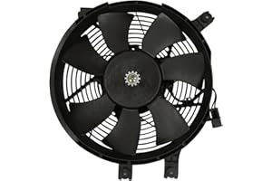 TYC 610770 Mitsubishi Montero Sport Replacement Condenser Cooling Fan Assembly