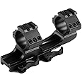Mizugiwa 1inch /30mm Quick Release Cantilever Weaver Forward Reach Dual Ring Scope Mount