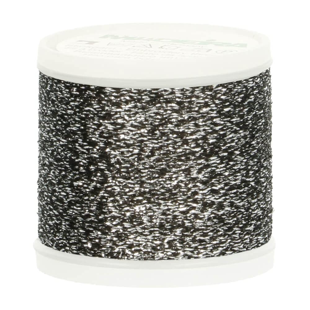 Madeira M9842-260 Thread, 70 Percent Polyamide/30 Percent Metallised Polyester, 260 Silver, 200 m