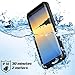 PunkCase Galaxy Note 8 Waterproof Case, [StudStar Series] [Slim Fit] [IP68 Certified] [Shockproof] [Dirtproof] [Snowproof] Armor Cover for Samsung Galaxy Note 8 [Black]