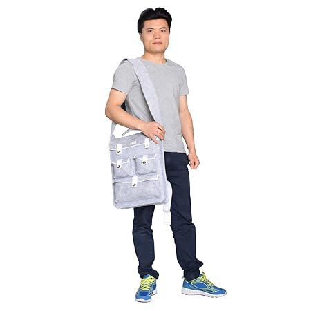 Edifier 16 Inch Light Grey Multipurpose Messanger Bag