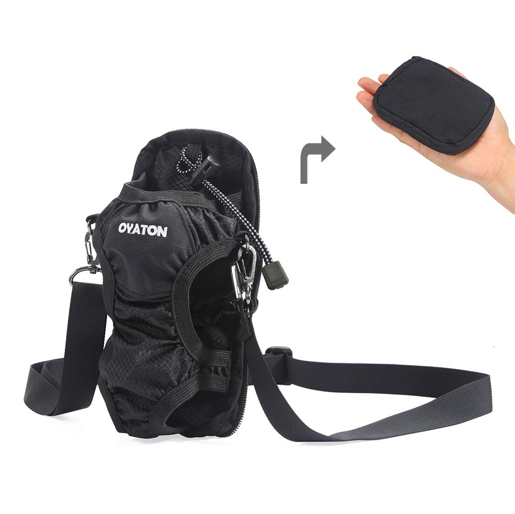 Water Bottle Holder with Adjustable Shoulder Strap Portable Bottle