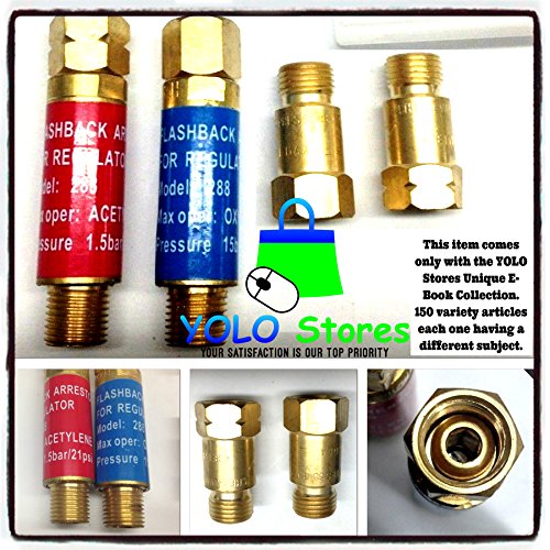 Buy Oxygen/Acetylene/Propane Flashback Arrestor & Check Valve Set