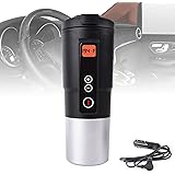Temperature Control Mug Travel Heating Cup LEJIEYIN Electric Heating Cup for Coffee in Car 12V Heated Mugs Smart Coffee Cup K