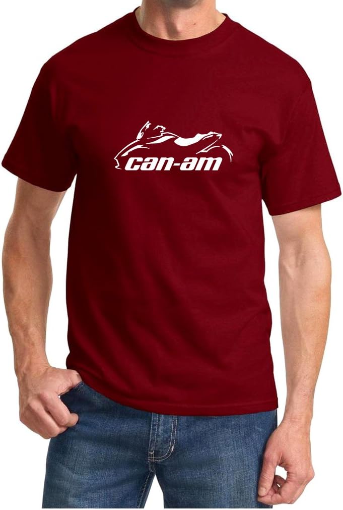 Can Am Spyder Roadster RS Classic Motorcycle Outline Design Tshirt