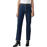 Levi's Womens Riveted Ribcage Straight Ankle Jeans