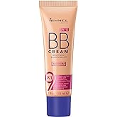 Rimmel London BB Cream, 9-in-1 Lightweight Formula with Brightening Effect and SPF 15 Formula, Medium, 30 ml