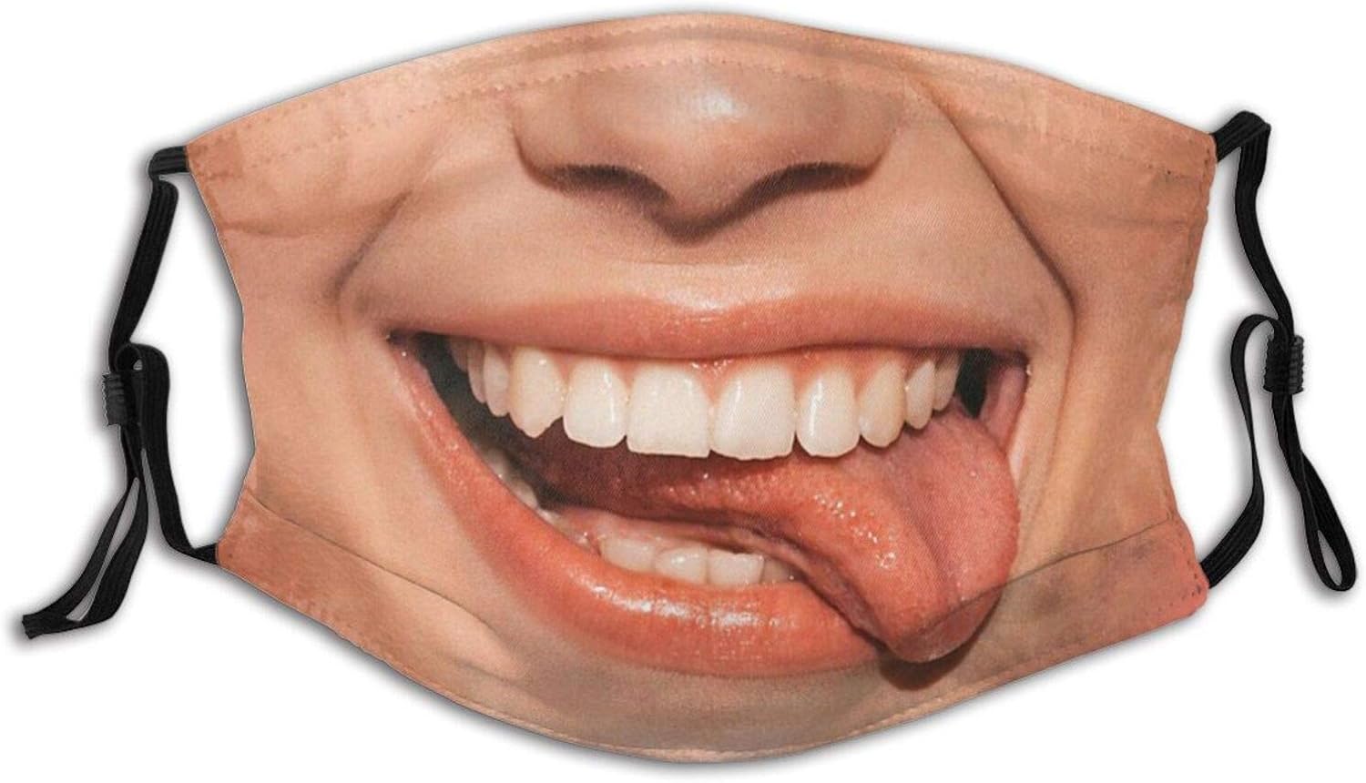 Funny TeethFace Mask Balaclavas, Dust FilterBreathableWashable,Adult