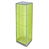 Azar 700405-GRE FOUR-SIDED PEGBOARD TOWER FLOOR